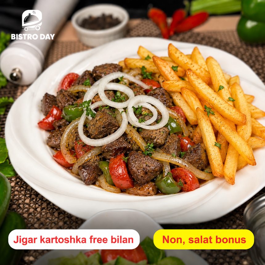 Jigar kartoshka fri bilan