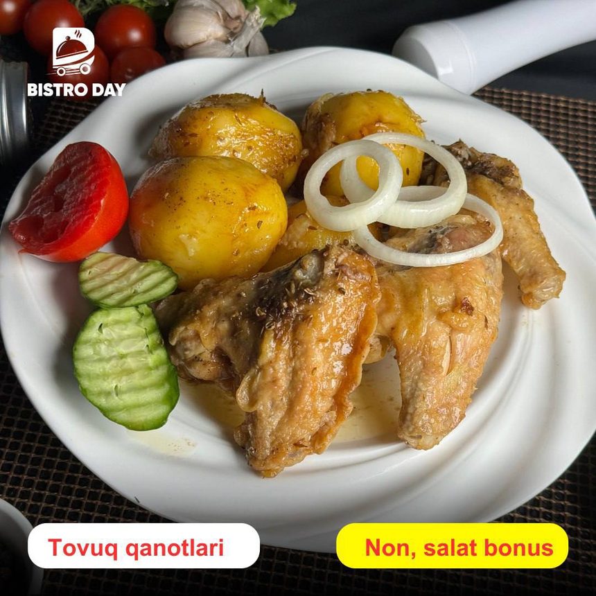 Tovuq qanotlari fri bilan